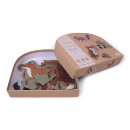 Filibabba Puzzle 7el. Nordic animals - obrazek 4