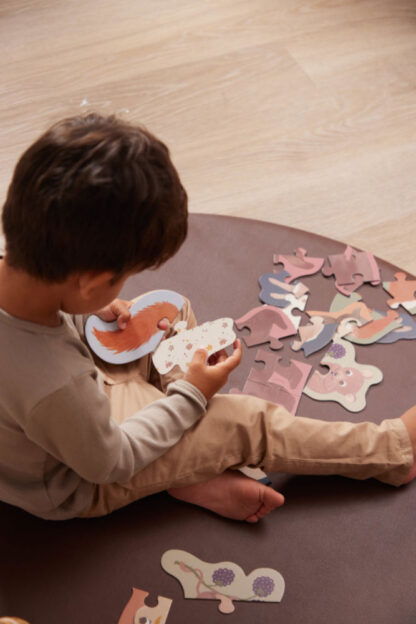 Filibabba Puzzle 7el. Nordic animals - obrazek 6