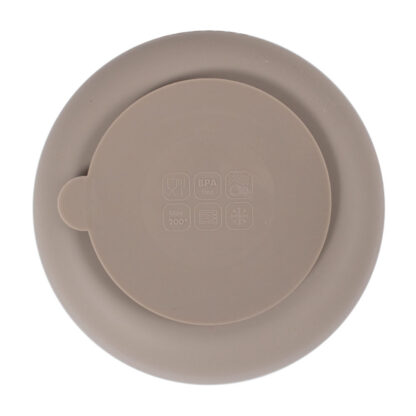 Filibabba Silikonowe talerzyki 2szt. Warm Grey - obrazek 3