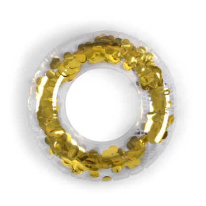 Filibabba Koło do pływania Alfie Gold Confetti - obrazek 3
