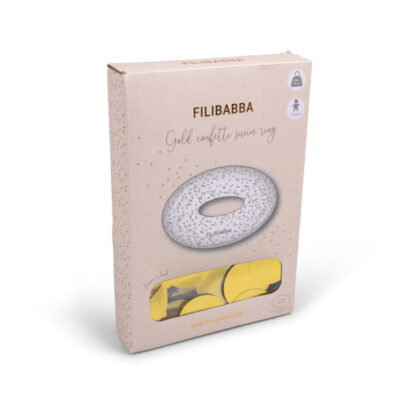 Filibabba Koło do pływania Alfie Gold Confetti - obrazek 4