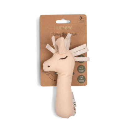 Filibabba Lniana grzechotka Horse - obrazek 4