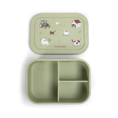 Filibabba Lunch Box Green - obrazek 3