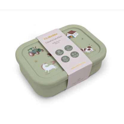 Filibabba Lunch Box Green - obrazek 4