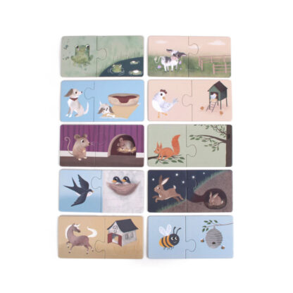 Filibabba Puzzle Find my home - obrazek 3