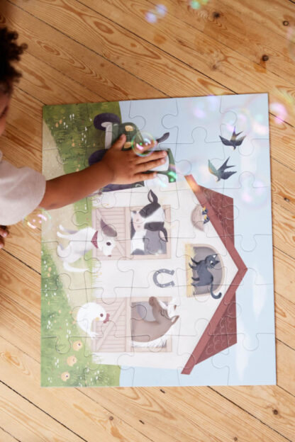 Filibabba Puzzle duże 30 el. Magic Farm - obrazek 5