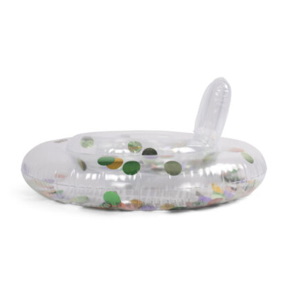 Filibabba Kółko do pływania Alfie Baby Rainbow Confetti - obrazek 3