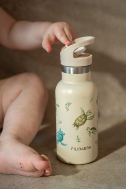 Filibabba Butelka na wodę ze stali nierdzewnej 350 ml First Swim - obrazek 5