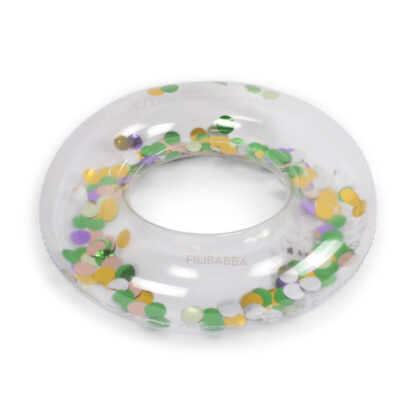 Filibabba Koło do pływania Alfie Rainbow Confetti - obrazek 3