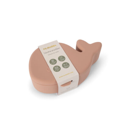 Filibabba Pudełko na przekąski Wieloryb Misty Rose - obrazek 6