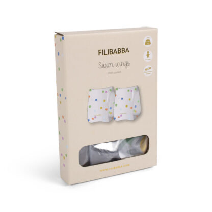 Filibabba Rękawki do pływania Alfie Rainbow Confetti - obrazek 3