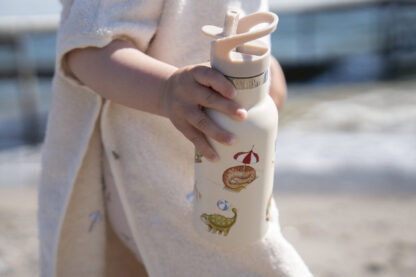Filibabba Butelka na wodę ze stali nierdzewnej 350 ml Dino Beach - obrazek 3