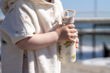 Filibabba Butelka na wodę ze stali nierdzewnej 350 ml Dino Beach - obrazek 4