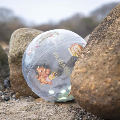Filibabba Piłka plażowa Alfie Dino Beach Confetti - obrazek 3