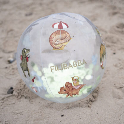 Filibabba Piłka plażowa Alfie Dino Beach Confetti - obrazek 5