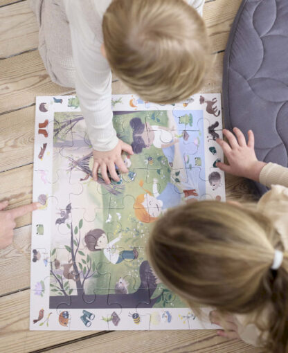 Filibabba Observation puzzle Forest adventures - obrazek 4