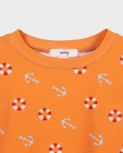 KID STORY Komplet Bluza i krótkie spodenki Summer Resort - obrazek 4