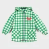 KID STORY Wiatroszczelna i wodooporna parka Green Grid