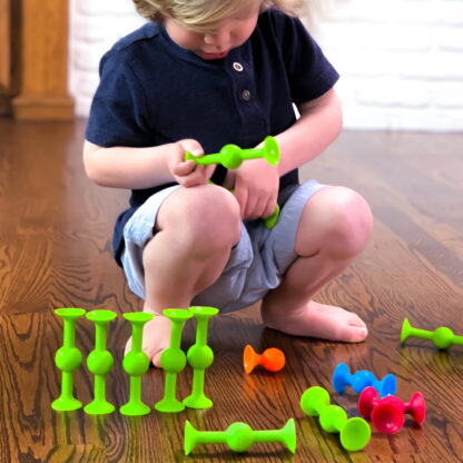 Fat Brain Toys Klocki Przyssawki Squigz Zestaw Delux - obrazek 19