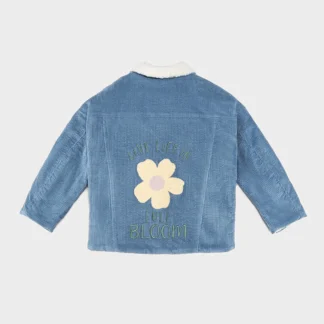 KID STORY Kurtka Teddy Air Blue Flowers