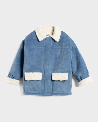 KID STORY Kurtka Teddy Air Blue Cookie - obrazek 2