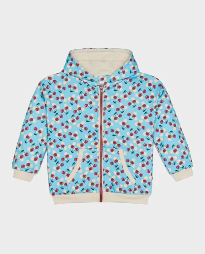 KID STORY Bluza z kapturem Cherry