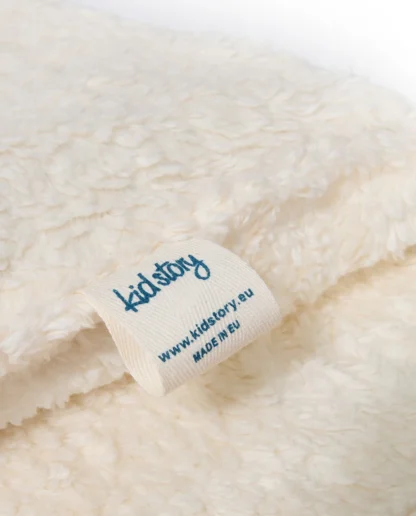 KID STORY Kamizelka Teddy z bawełny organicznej Raspberrie Blush - obrazek 3