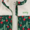KID STORY Kamizelka Teddy z bawełny organicznej Forest Blush - obrazek 5