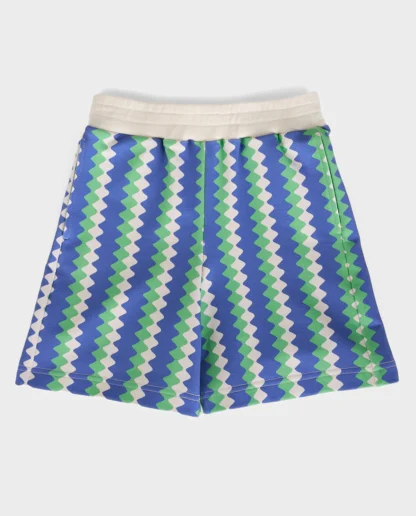 KID STORY Boys Matching Shorts Navy Weave
