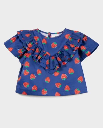 KID STORY Zestaw Bluzeczka z krótkim rękawem i spodnie Juicy Strawberry - obrazek 2