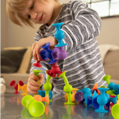Fat Brain Toys Klocki Przyssawki Squigz Zestaw Delux - obrazek 18