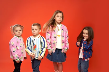 KID STORY Nieocieplana bawełniana bomberka Daisy - obrazek 6