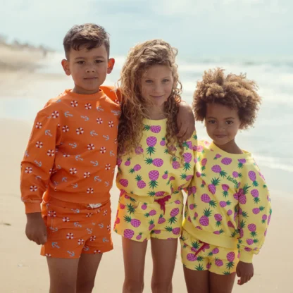 KID STORY Komplet Bluza i krótkie spodenki Sweet Pineapple - obrazek 13