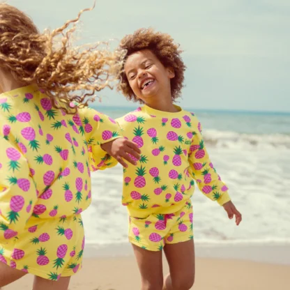 KID STORY Komplet Bluza i krótkie spodenki Sweet Pineapple - obrazek 9