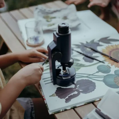 Kidywolf Przenośny mikroskop KIDYMICROSCOPE Granatowy - obrazek 9