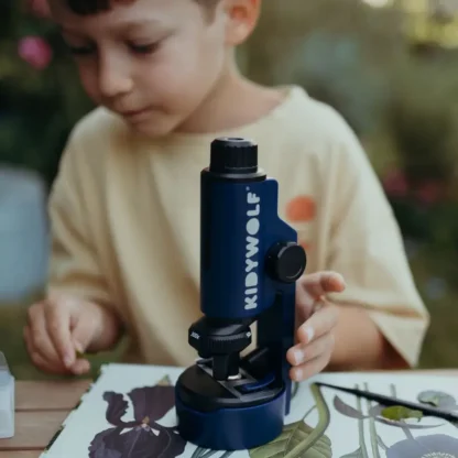Kidywolf Przenośny mikroskop KIDYMICROSCOPE Granatowy - obrazek 6