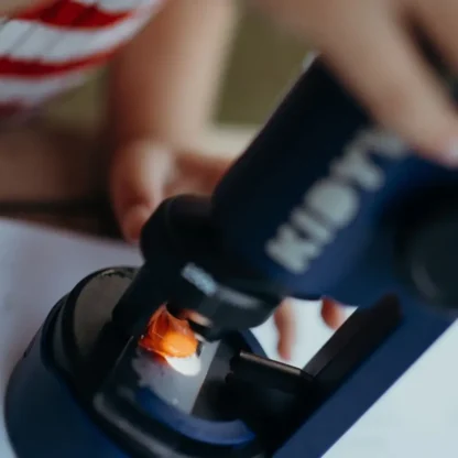 Kidywolf Przenośny mikroskop KIDYMICROSCOPE Granatowy - obrazek 4