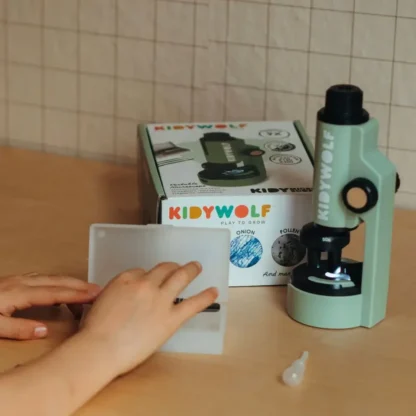 Kidywolf Przenośny mikroskop KIDYMICROSCOPE Zielony - obrazek 6