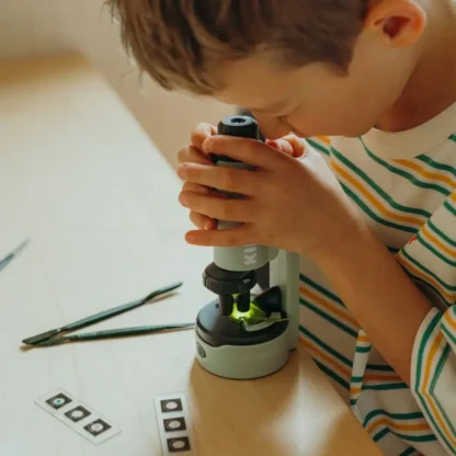 Kidywolf Przenośny mikroskop KIDYMICROSCOPE Zielony - obrazek 4