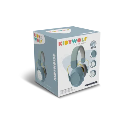 Kidywolf Słuchawki wygłuszające KIDYNOISE Niebieskie - obrazek 3