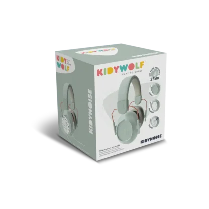 Kidywolf Słuchawki wygłuszające KIDYNOISE Zielone - obrazek 3