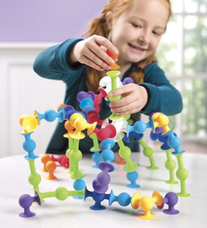 Fat Brain Toys Klocki Przyssawki Squigz Zestaw Delux - obrazek 13