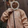 KID STORY Ocieplana polarem bawełniana bomberka Hot Chocolate - obrazek 8