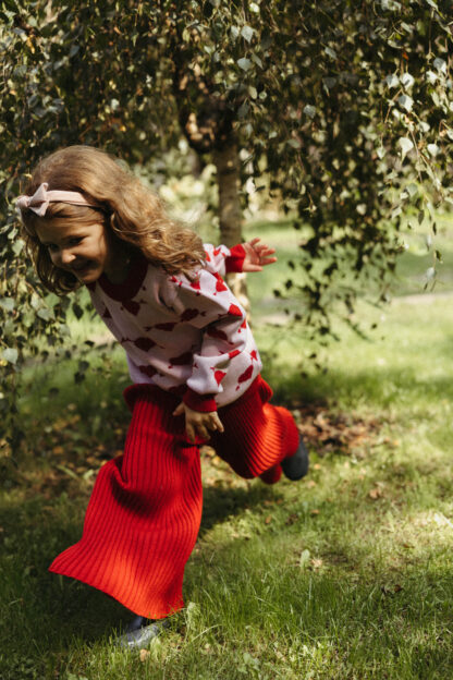 KID STORY Spodnie Merino Sweet Heart - obrazek 6