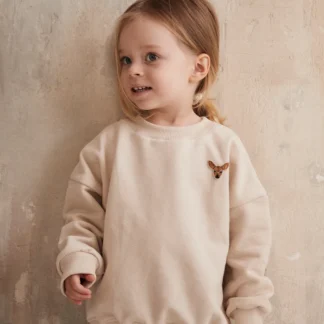 Roe & Joe Bluza minimalistyczna Beige