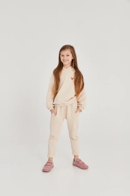 Roe & Joe Dresy dziecięce Beige - obrazek 3