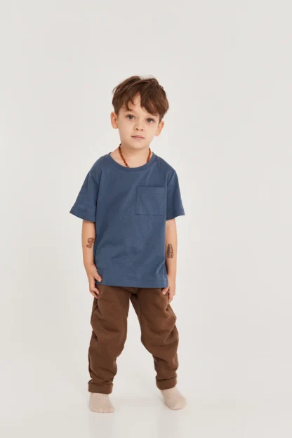 Roe & Joe Koszulka z krótkim rękawem Denim - obrazek 4