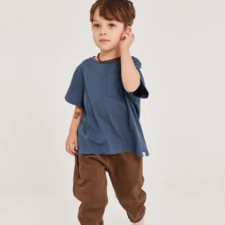Roe & Joe Koszulka z krótkim rękawem Denim