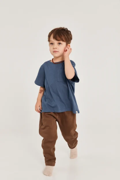 Roe & Joe Koszulka z krótkim rękawem Denim