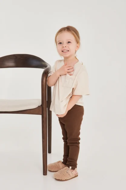 Roe & Joe Koszulka z krótkim rękawem Beige